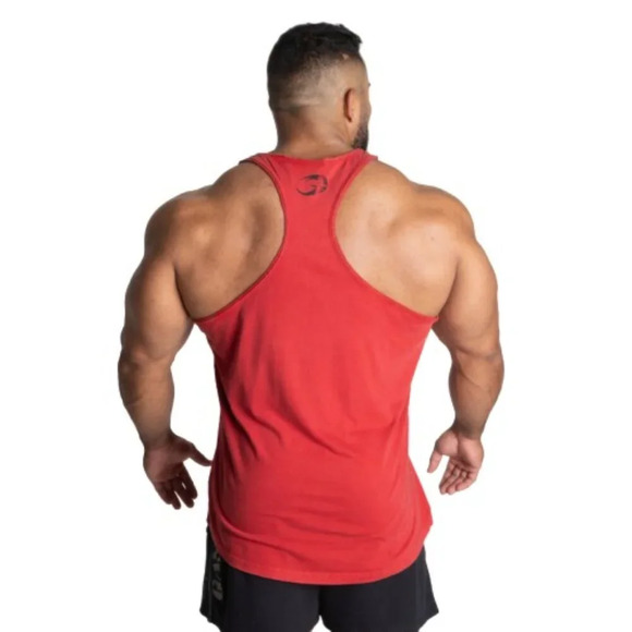 Gasp Skull t-back, Acid chili red - Picture 2 of 3